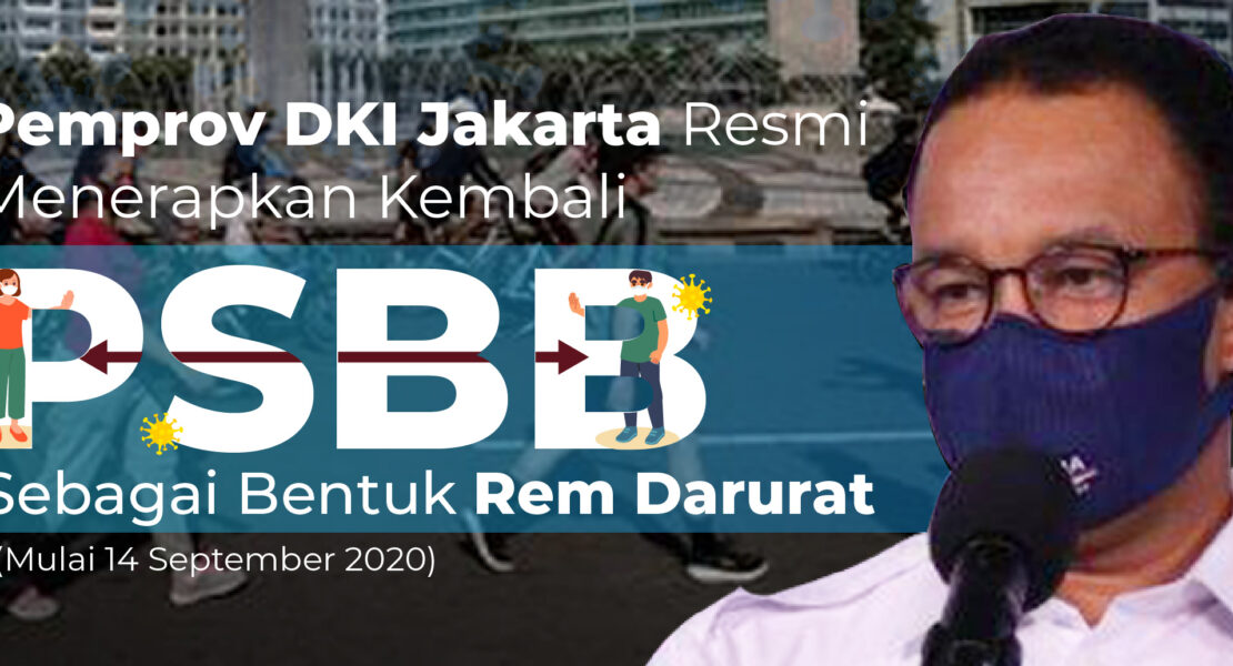 Rem Darurat, Gubernur Anies Nyatakan Jakarta PSBB Total Lagi!