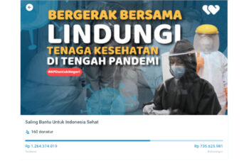 Penyerahan Donasi Danone Indonesia dan WeCare.id