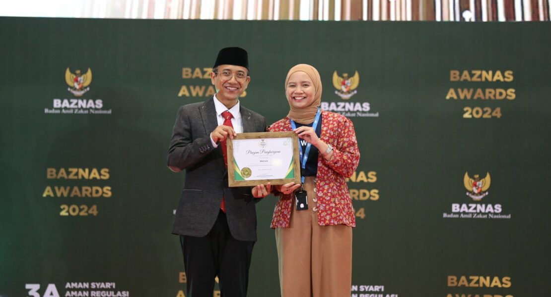 WeCare.id Raih Penghargaan BAZNAS Award 2024