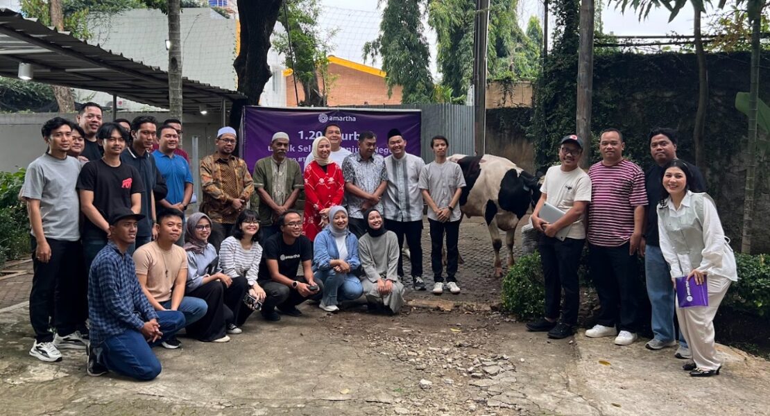 Iduladha, Amartha dan WeCare.id Berkolaborasi Menebar Berkah Hingga Pelosok Negeri