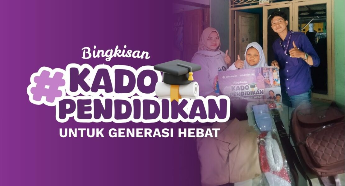 WeCare.id dan Amartha Bagikan Paket Pendidikan untuk Anak Indonesia | WeCare.id